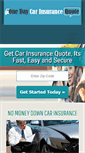 Mobile Screenshot of onedaycarinsurancequote.com